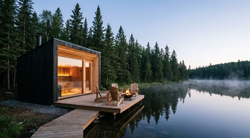 Electric vs Wood Heat for an Outdoor Sauna in a Small Space